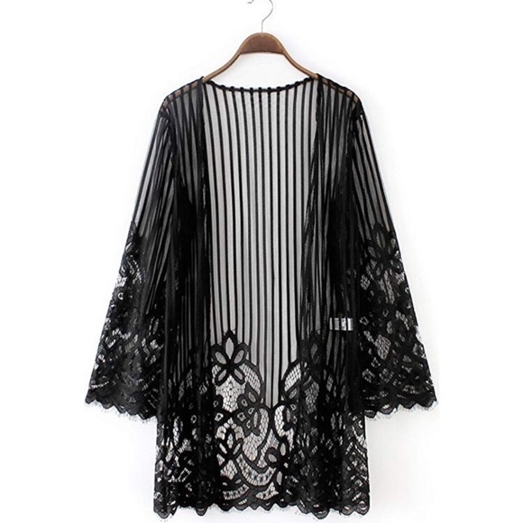 New! Black Crochet Cover - Picture 2 of 8